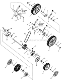 Part Location Diagram of 7105156YP Briggs and Stratton Lever, Front, Height-Of-Cu